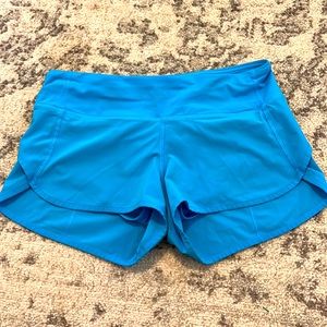 Lululemon Athletica Sky Blue Shorts Size 4